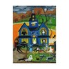 Trademark Fine Art Cheryl Bartley 'Blue House Of Frankenstein' Canvas Art, 14x19 ALI41139-C1419GG